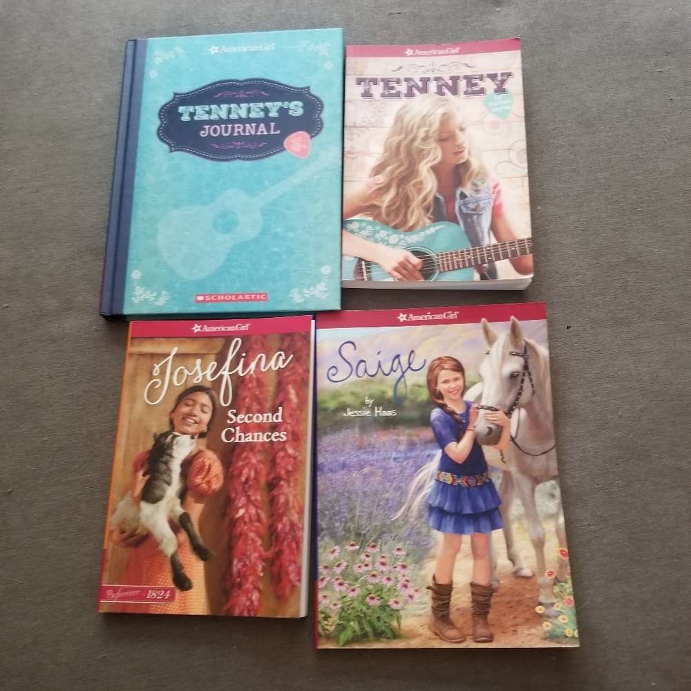 4 American Girl Books
